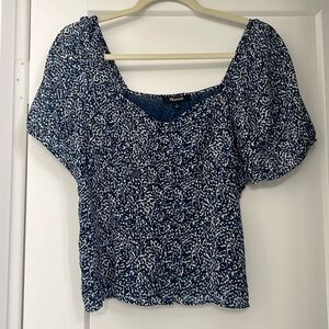 Madewell printed top